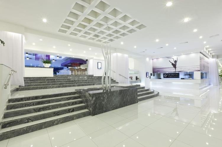 Recepción Hotel Krystal Cancún Recepción Hotel Krystal Cancún