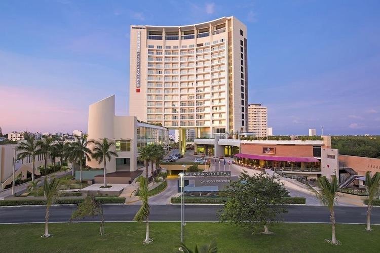 Fachada Hotel Krystal Urban Cancún & Beach Club Fachada Hotel Krystal Urban Cancún & Beach Club